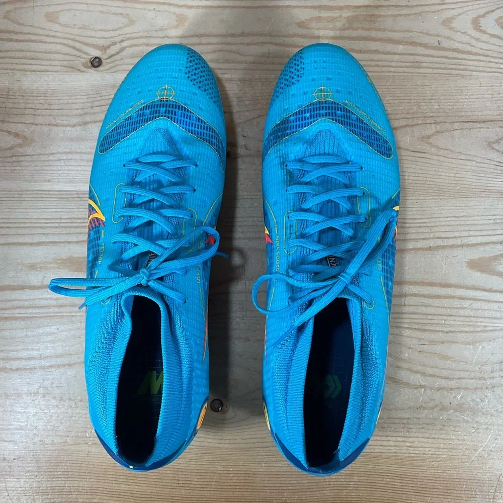 Nike Mercurial Vapor 14 Pro FG Soccer Cleats Men’s 13 Chlorine Blue DJ2846-484